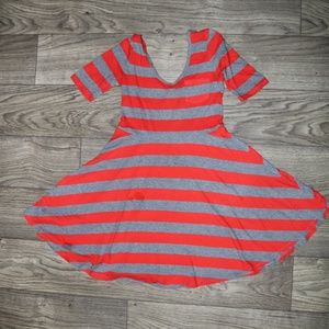 Forever 21 Red & Grey Tennis Dress